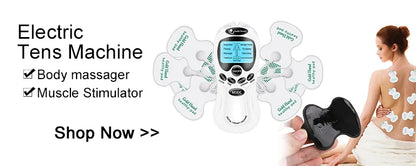Physiotherapy Tens Equipment for Body Back Foot Massager Eletric Muscle Stimulator EMS Tens Machine Massage Tools Health Care